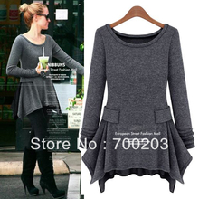 Long mu mu knit dresses