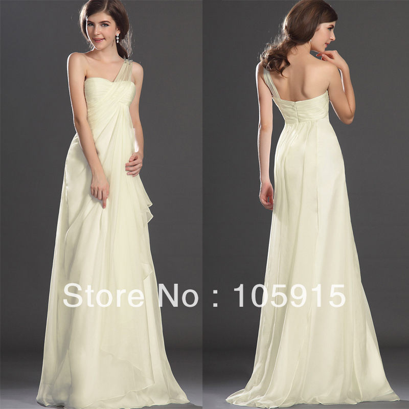 bridal gowns in pale yellow