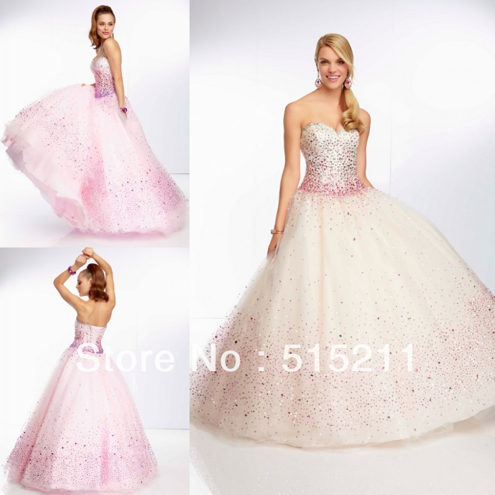 ... Ball Gown Prom Dresses Bling Bling Party Gowns 2014(China (Mainland