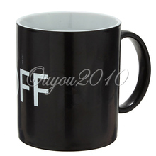 Fantastic Magical ON OFF Color Changing Hot Cold Heat Temperature Sensitive Mug Amazing Ceramic Office Cup