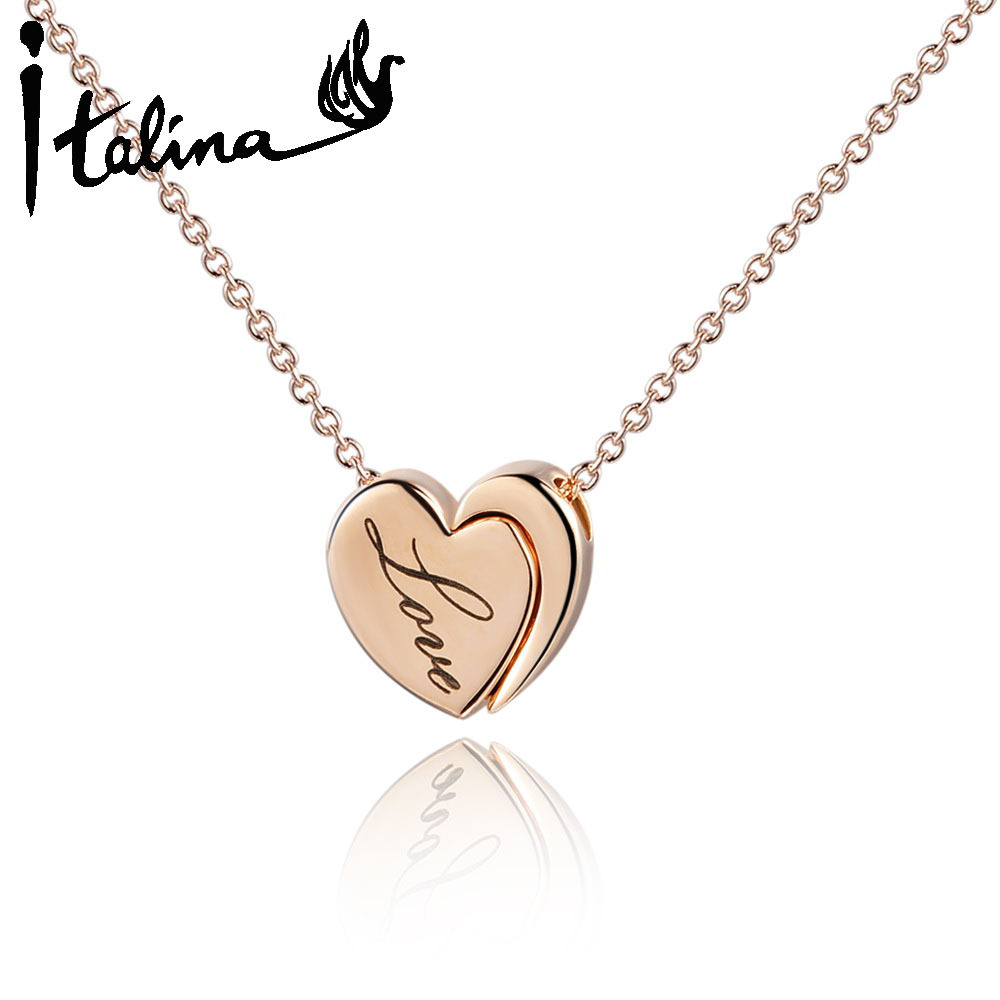 Valentine's Day Gift New Arrival Heart Pendant Necklace Love Necklace ...