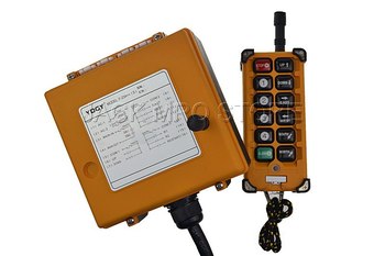 F23-A++ 10 Operation Buttons 2 Speed Control Hoist Crane Radio Remote Control 12VDC 24VDC