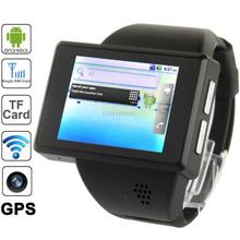 Z1 Black,Android Watch Phone with WiFi GPS Bluetooth Function,2 inch Capacitive Touch Screen,Quad band,GSM850/900/1800/1900MHz