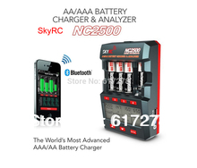 Newest SKYRC NC2500 Charger Bluetooth version Smartphone charging LCD display seven bottons charging charger+ Free shipping