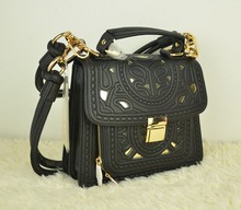 Aimali3858 baroque vintage cutout handbag one shoulder women’s handbag multicolor