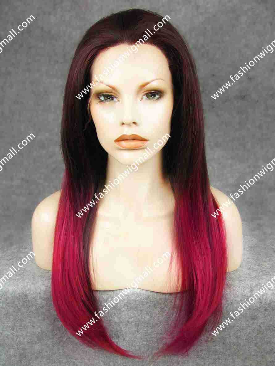 Black Hair Red Tips Guy