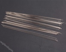 0.6mm Steel Needle, Steel, 120mm per piece, 30 pieces per bag, 1 bag for 1 lot, Sold per lot.
