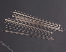 0.8mm Steel Needle, Steel, 120mm per piece, 30 pieces per bag, 1 bag for 1 lot, Sold per lot.