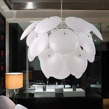 Free Shipping Hot Selling glass chandelier lighting Suspension Modern 5 Light dia 50cm
