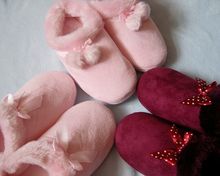 Women shoes maternity shoes autumn and winter bag cotton-padded shoes cotton-padded slippers soft outsole thermal home