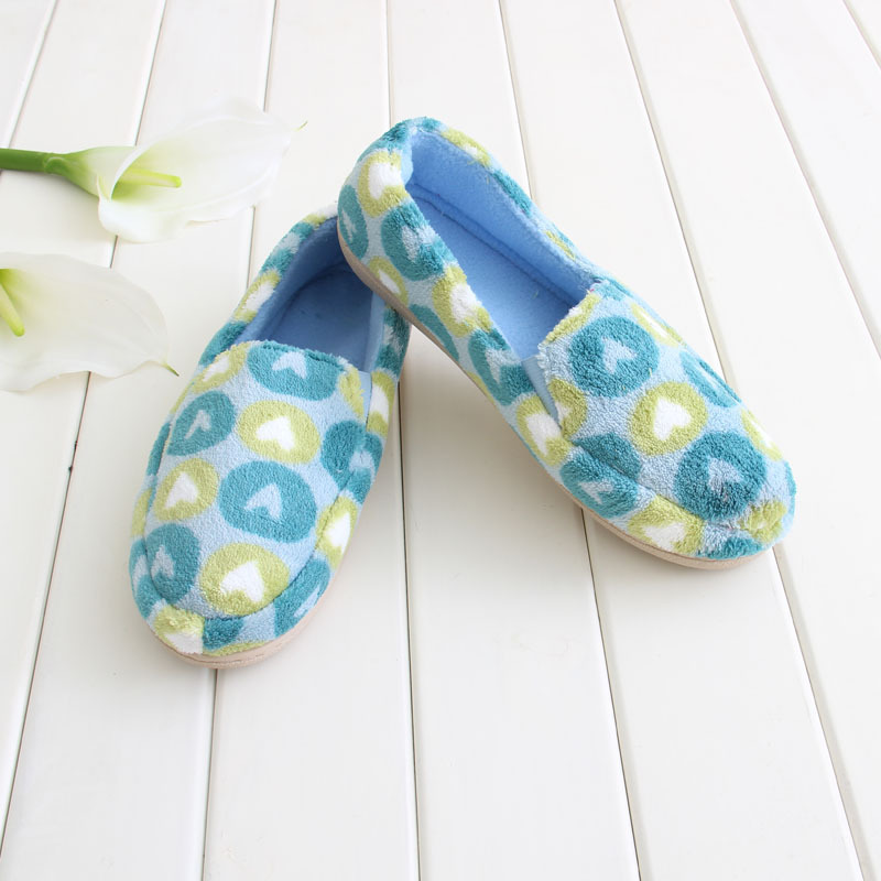 Autumn and winter plush package with love cotton padded shoes thermal at home shoes maternity month