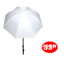 2PCS free shipping Brand New 33 inch 84cm White soft diffuser Umbrella for Camera Photo