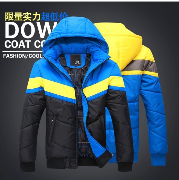 2013 New Men's Winter Warm Thermal Wadded Jacket Cotton-padded