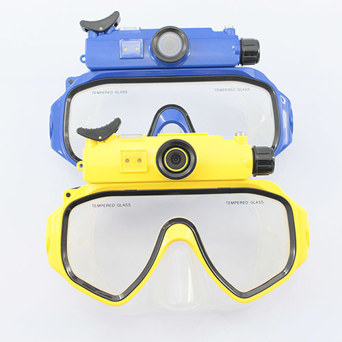 Scuba Series HD 720P Underwater Digital Camera Waterproof Video Diving Mask 