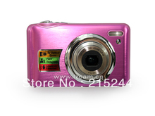 Hot selling!! Mini portable 2.7″ HD Digital camera with 12MP CCD Sensor + 4X digital zoom, 4 colors choose, Pocket 720P camera