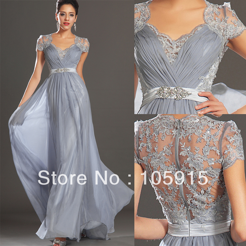 ... -Ruched-Floor-Length-Evening-Dress-Lace-Mother-of-the-Bride-Women.jpg