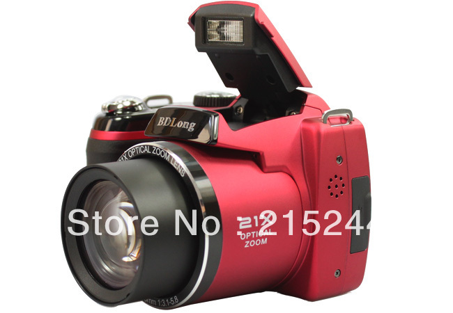 Hot Portable Strong power 16MP CCD 3 0 color Digital camera with 21X Optical zoom Professional