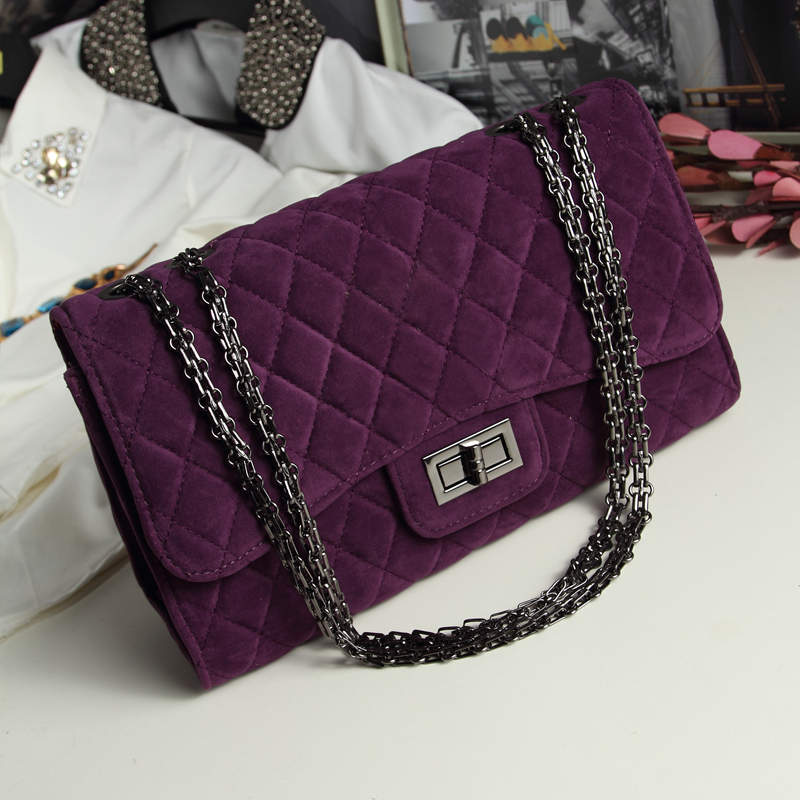 Fashion bags 2014 female small 2 55 dimond plaid chain bag women s handbag messenger bag