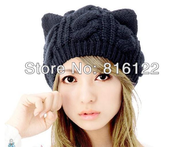 Knitted Ski with Hats Cap Hats.jpg hats Women ears s Skull beanie cat Crochet ears Beanie Knitted Ski with Hats Cap Hats.jpg hats Women ears s Skull beanie cat Crochet ears Beanie