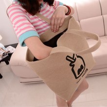 Fashion bag high quality hello milk bags women’s handbag female big shoulder bag canvas bag female