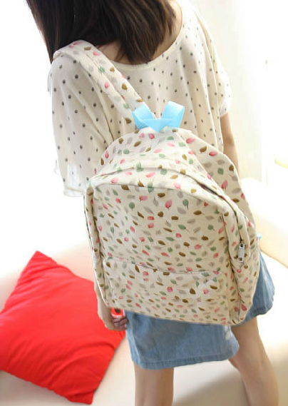 Small fresh sweet preppy style small backpack school bag FREE SHIPPING