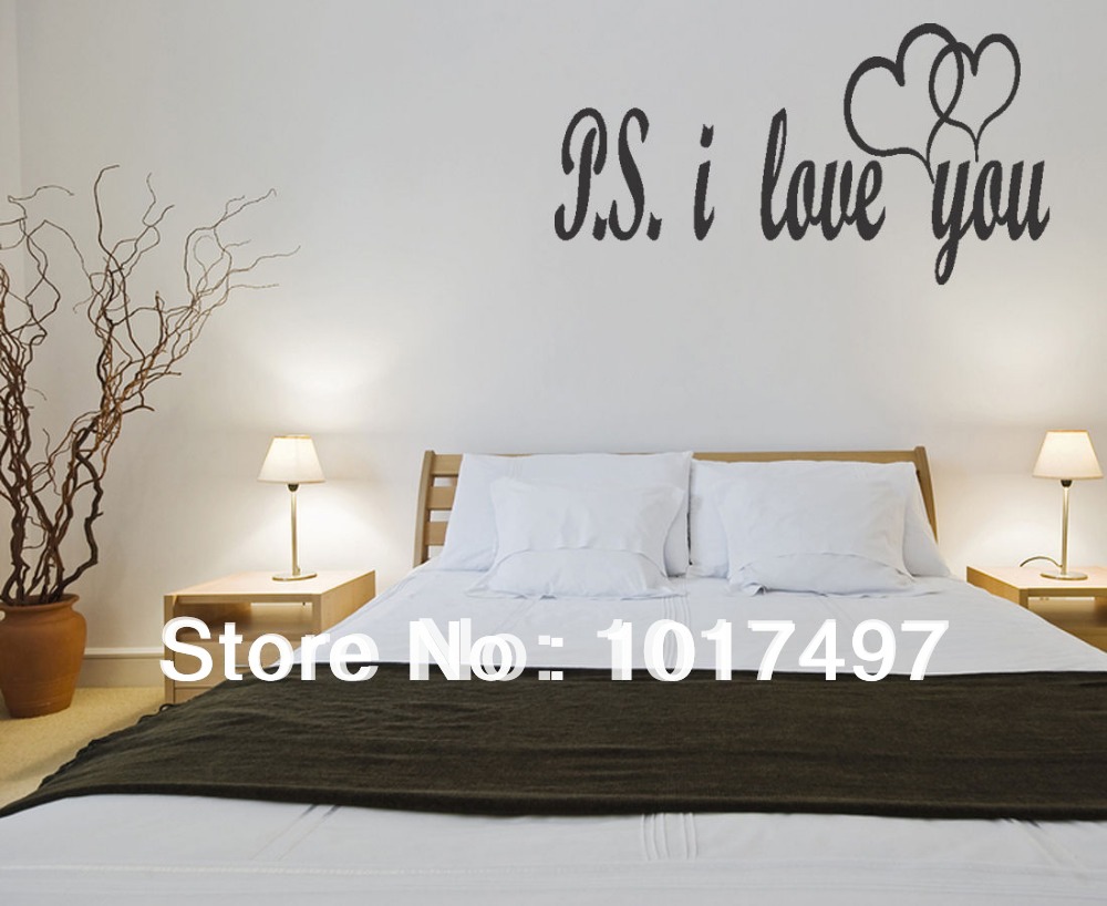 ... LOVE-YOU-Vinyl-wall-lettering-bedroom-decor-quotes-ROMANTIC-BEDROOM