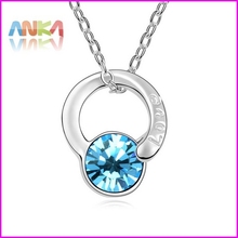 Brand Fashion Jewelry Love Necklace for Women 2015 New Design MADE WITH SWAROVSKI ELEMENTS 100617