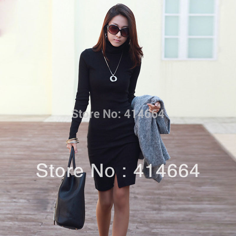 2013-new-women-s-turtleneck-long-sleeve-basic-skirt-women-skirt-winter ... 2013-new-women-s-turtleneck-long-sleeve-basic-skirt-women-skirt-winter ...