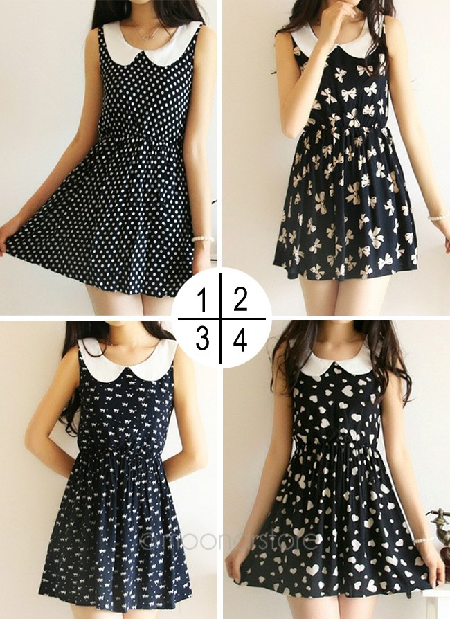 ... Summer casual cotton dress for women, women's pattern dresses--E1352