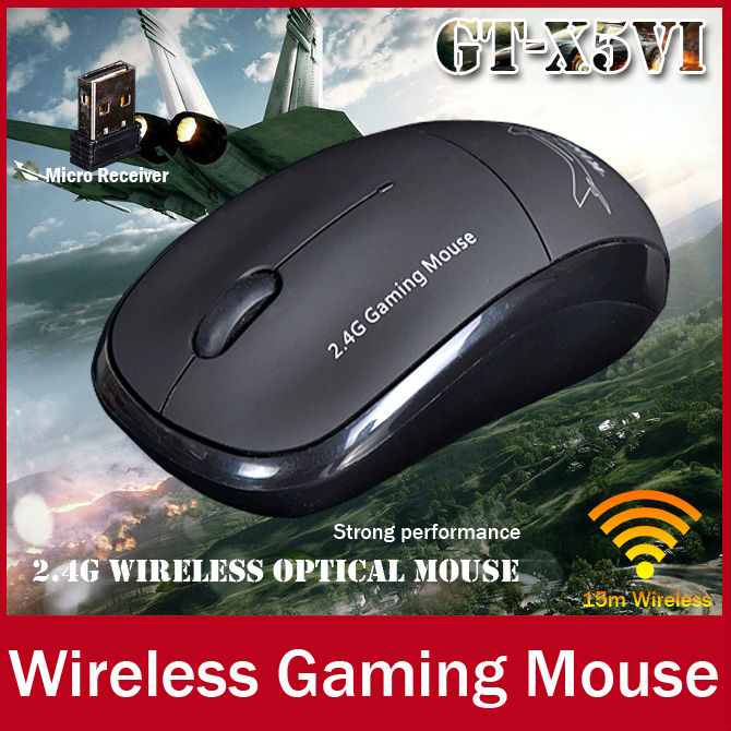 GT X5 Original Brand 2 4G Wireless Optical Mouse 3 Buttons 2400 DPI Ultra Slim Mini