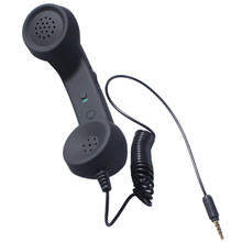 Newest Telephone Receiver Handset Earphone Anti radiation Retro For Mobile Phones on Promotion