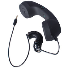 Newest Telephone Receiver Handset Earphone Anti radiation Retro For Mobile Phones on Promotion