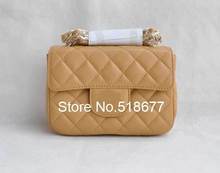 Christmas VINTAGE Mini Quilted Flap Bag Black Women s Lambskin Double Flaps bag Gold Hardware Silver