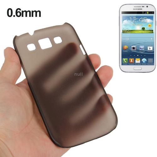 2 Pieces 0 6mm Ultra Thin Translucent Plastic Protective Case for Samsung Galaxy S3 i9300 Mobile