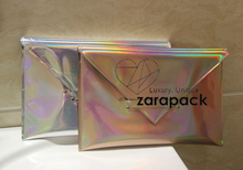 New Hologram Envelope Clutch Handbag Adjustable Chain Shoulder Bag IT BAG