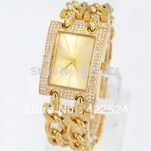 Hot sale  Women watch with full diamond  Luxury dress watches Bracelet Wristwatch  Stainless steel Jewelry  Gifts items new