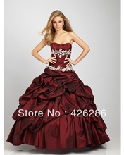 2013 New Elegant Sweetheart A Line Lace Quinceanera Dresses Satin Lace Up Back Dress Quinceanera Size