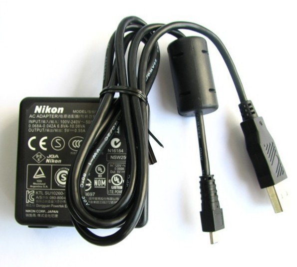 Купить подлинное зарядное устройство адаптер eh - 69p nikon + usb ...