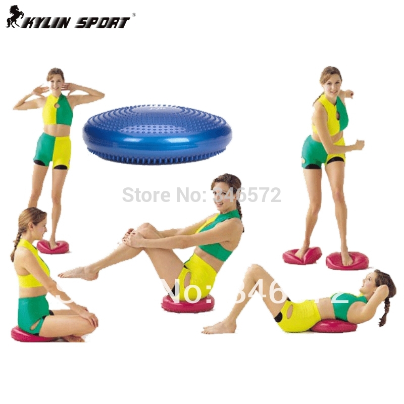 Inflatable massage mat yoga mat balancing pad cushiest water cushion yoga ball pump Wholesale