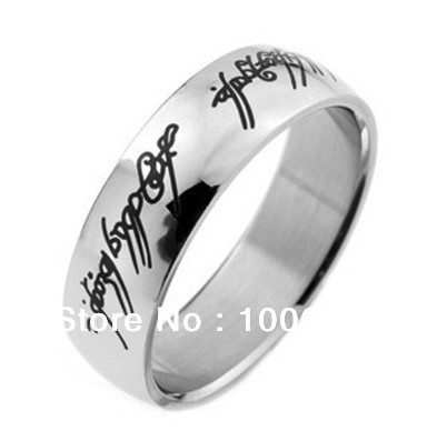 Free shipping stainless steel rings men Stainless steel wedding ring ...