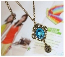 NK143 Min.order is $8 (mix order)Free Shipping! Wholesales! Christmas Gifts 2013  New Hot Fashion Vintage Crow Bear Necklace!
