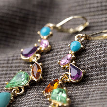 ed00412 shijie New Styles 2013 Fashion Women Jewelry Water Drop Elegant Multicolor Earrings