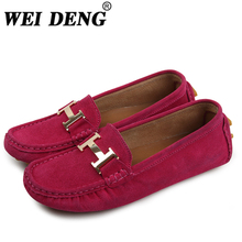 2013 Top Quality Fashion Womens Genuine Leather Casual Driving Shoes Soft and Comfortable Moccasins Loafers Brand Spiked