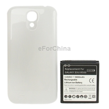 5800mAh Android Celular Replacement Mobile Phone Battery/ Bateria Cover Back Door for Samsung Galaxy S IV / i9500
