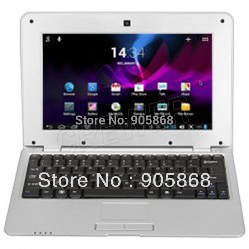 New arrival 10 inch EPC laptop Android 4 2 OS VIA 8880 computer notebook 10 2inch