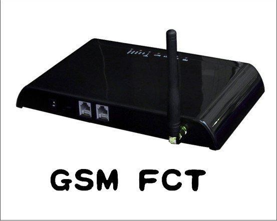GSM FCT Fixed Cellular Terminal 1 SIM Card with Optional Rechargeable Battery CE Certificate 1 Year