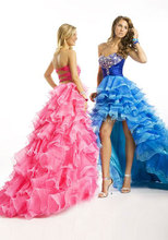 natural waist a line long organza sweetheart cascading ruffles prom dress 2865