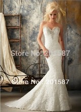 2013 explosion models selling V chest simple fashion fishtail wedding dress was thin advanced customization