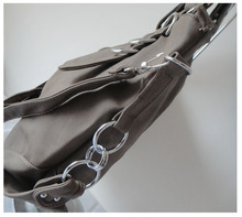 A101 gray wholesale popular bag purses fashion ladys handbag 42x25cm PU 7 different colors two function