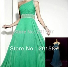 Polychromatic shoulder Beaded sequins  chiffon custom wedding dress